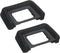 PATIKIL DK-24 Viewfinder Eyepiece Eyecup, 2 Pack Camera Eye Cup Protector for