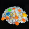 Gracilaria 225PCS Plastic Gear Set Module 0.5 Spindle Gear Single Gear Double Reduction