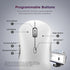 Lenovo 700 2.4 3 36 Multi-Device Wireless Mouse, Bluetooth or GHz USB-A Connection, Connect up to Devices, Month
