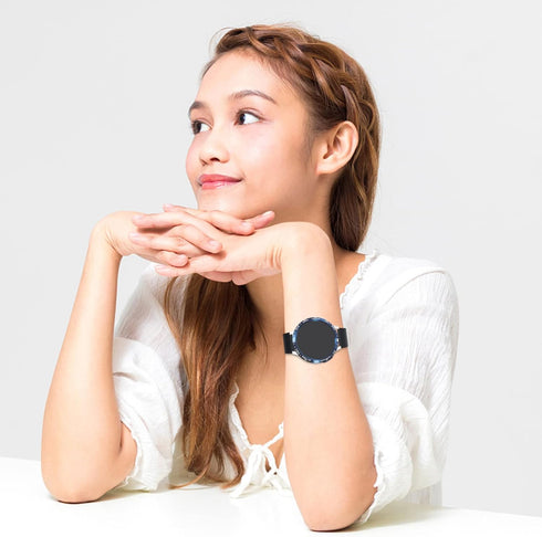 Compatible Garmin Fenix 6X Watch Bezel Ring, Stainless Steel Protective Case, Anti Scratch Bumper Cover Shell