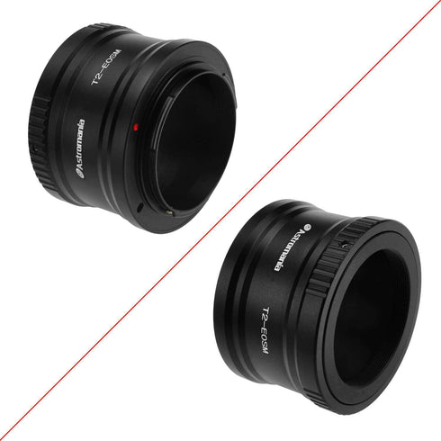 Astromania Canon EOS-M T2 Mount Lens Adapter - for Canon EOS-M Camera System Telescope/Spotting Scope Accessories