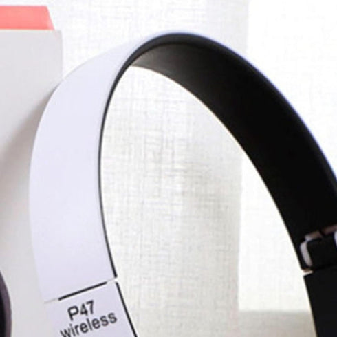 ASHATA Bluetooth Headphones Over Ear, Foldable Stereo Headset, Sports Headphone with Deep Bass Noise Reduction for Home