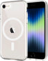 Magnetic Clear Thin Slim Case for iPhone SE 2022/2020, Compatible with MagSafe, Shockproof Anti-Scratch Design