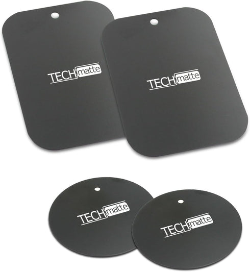 MagGrip Metal Plate Replacement Kit TechMatte for Magnetic Universal Car Mount