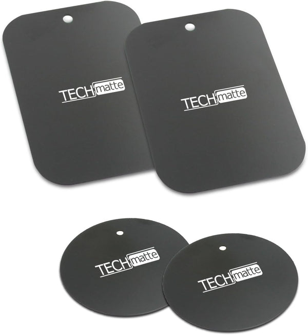 MagGrip Metal Plate Replacement Kit TechMatte for Magnetic Universal Car Mount