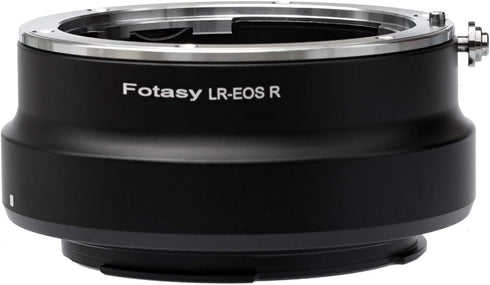 Fotasy Leica R Lens to Canon EOS RF Mount Adapter - LR EOS R, Copper Mount, Infinity Focus, Compatible with Canon EOS R