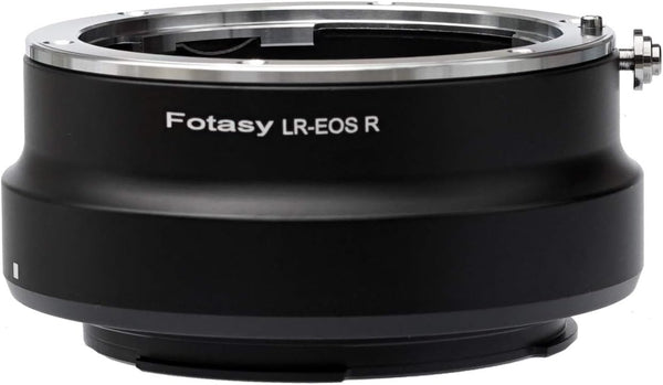 Fotasy Leica R Lens to Canon EOS RF Mount Adapter - LR EOS R, Copper Mount, Infinity Focus, Compatible with Canon EOS R