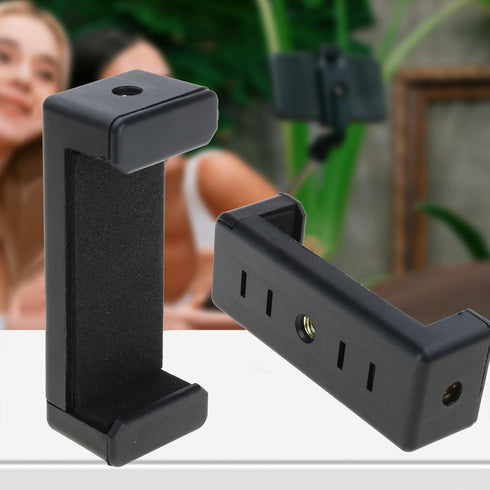 XISAOK Cellphone Tripod Mount Adapter Used for Monopod Selfie Stick Travel Flexible Phone Holder Clip Connectors Head