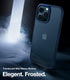 TORRAS Shockproof iPhone 12/12 Pro Case - Military Grade Drop Tested, Translucent Matte Hard PC Back, Blue