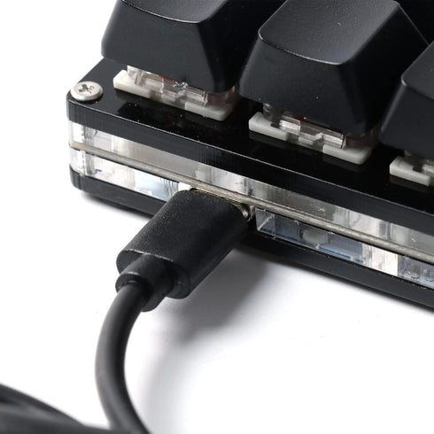LICHIFIT 8 Keys USB Mini Mechanical Keyboard, Custom Copy Paste Shortcuts for SayoDevice