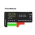 4PACK Battery Tester, Universal Checker for AAA AA C D 9V 1.5V Button Cell Household Batteries (Model: BT-168 PRO)