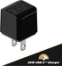 Scosche HPDC20-SP Fast Charger PowerVolt 20W Mini Cube USB-C Wall Adapter for Phone