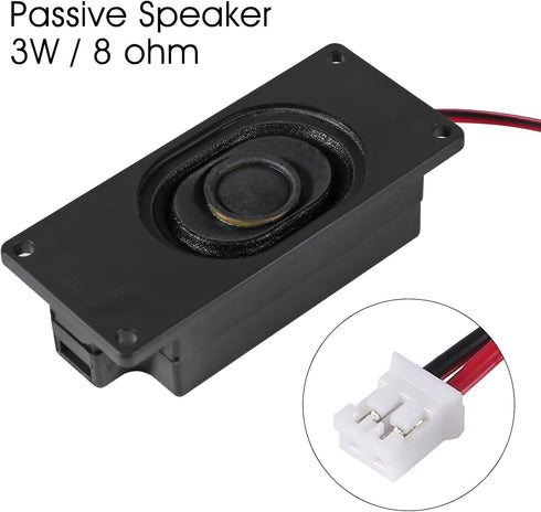 2Pcs Audio Speaker 3 Watt 8 Ohm Speaker JST-PH2.0 Interface for Small Electronic Projects Advertising Machines