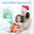 LOBKIN Bluetooth 5.3 Kids Headphones with Case, RGB LED Light Up Cat Ears, Foldable Over Ear