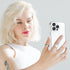 iPhone 14 Pro & Pro Max Camera Lens Protector - Silver, Anti-Scratch Tempered Glass, Shockproof Full Protection.