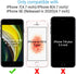 ULAK Mint Floral Wallet Case for iPhone SE 3(2022)/SE(2020)/8/7, Premium PU Leather Flip Case with Card Holder
