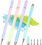 Stylus Pens for Touch Screens (4 Pcs), High Precision Disc Stylus with Magnetic Cap, 2-in-1 for iPhone, iPad Pro,