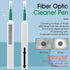 Fiber Optic Connector Cleaning Pen, 5PCS Fiber Optic Cleaner Pen for 2.5mm Ferrules SC, FC, ST, SC/APC, FC/APC, 800+