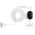 TUSITA 10-ft. Indoor Magnetic Charging Cable Compatible with Arlo Ultra 1 2, Pro 3 4 5 2K - 3M, White