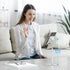 OMOTON Adjustable Phone Stand, Aluminum Desktop Dock for iPhone 13 and All Smartphones