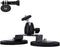 iSaddle Magnetic Camera Mount with 1/4"-20 Male Thread Tripod Adapter - Dual Base