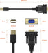 USB to RS232 Serial Adapter with FTDI Chipset, USB 2.0 to Male DB9 Cable for Windows and Mac OS (6ft)