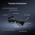 Blackview Smart Glasses, Polarized Bluetooth Sunglasses with Speaker, Voice Control, UV Protection, Anti Blue Light