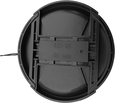 95mm Lens Cap Cover for Sigma 150-600mm 5-6.3 Contemporary DG OS HSM, Tamron SP 150-600mm F/5-6.3 Di VC USD G2,