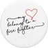 My Heart Belongs to a Fire Fighter Best Gift for Friend PopSockets PopGrip: Swappable Grip for Phones