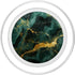 Stone Patterns Elegant Jade Deep Green Natural-Marble Pattern PopSockets PopGrip for MagSafe