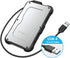 ineo 2.5" USB 3.0 Type-A Rugged Waterproof External Hard Drive Enclosure for SATA HDD/SSD