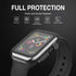 Case for Apple Watch 38MM Series 3/2/1 with Built-in Tempered Glass Screen Protector, Ultra-Thin Bumper Hard PC Cover