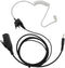 Wired Cell Phone Earpiece Acoustic Hollow Air Tube 3.5mm Anti-Radiation Earbuds with Microphone for iPhone 6 Plus 5S