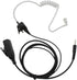 Wired Cell Phone Earpiece Acoustic Hollow Air Tube 3.5mm Anti-Radiation Earbuds with Microphone for iPhone 6 Plus 5S