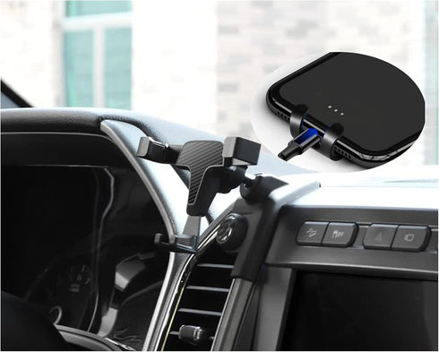 ITrims Car Phone Holder for Ford F-150 2015-2020, Air Vent Cell Phone Holder Cradle for iPhone and Galaxy