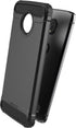 ENCASED Heavy Duty Moto Z4 Case, Military Grade Rugged Phone Protection Cover in Black