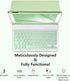 Keyboard Case for iPad 10.2" 9th 8th 7th Generation, with Detachable Bluetooth Keyboard and Pencil Holder, Auto
