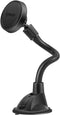 IPOW Long Arm Universal Magnetic Cradle Cell Phone Mount Holder for Windshield & Dashboard with 4 Metal Plates