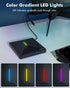 External CD DVD Drive with 4 USB Ports, 2 TF/SD Card Slots, USB 3.0 Portable Player Burner Reader for Laptop Mac PC
