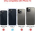 OEM Rear Back Glass Replacement (Black) for iPhone 13, 6.1 inches, with Repair Tool Kits