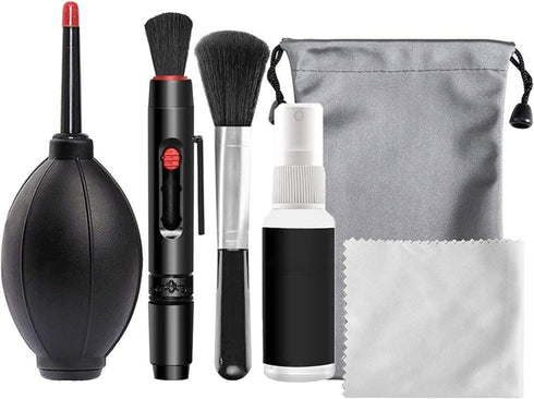 LQMBABY Camera Lens Cleaning Kit, Professional DSLR Lens Cleaning Tool with Waterproof Storage