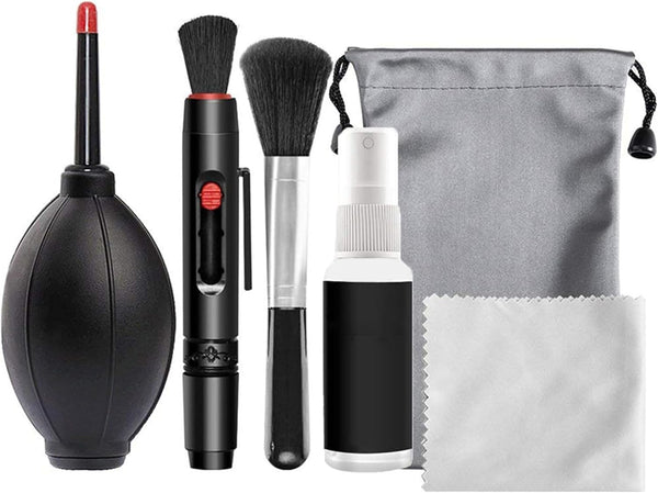 LQMBABY Camera Lens Cleaning Kit, Professional DSLR Lens Cleaning Tool with Waterproof Storage