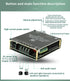 C160H TDA7498E Bluetooth 5.0 Digital Power Amplifier Board - 12-36V AUX, 2 x 160W Speaker Stereo Audio AMP Module for