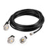 Eightwood NMO 3/4 Inch Mount to Mini-UHF Male Extension Cable | RG58 16.4 Feet for Two-Way Radio