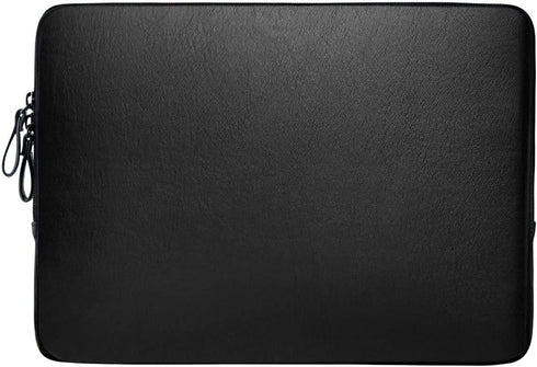 MOSISO Laptop Sleeve Bag for MacBook Air 15 inch 2024 2023 M3 M2/Pro 16 2023-2019, Waterproof PU Leather Padded Case