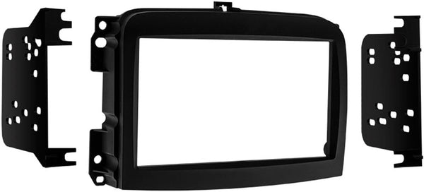Metra 95-6521B Double DIN Dash Kit - Black for 2014 Fiat 500L