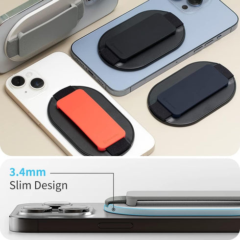 Sinjimoru for MagSafe Grip, Magnetic Phone Grip for MagSafe Stand, Strong Magnetic Phone Holder for iPhone 15 14 13 12