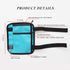 Non-Slip Band Smartphone Holder for Equestrian Riders, All Purpose Sport Bag Leg Pouch, Blue
