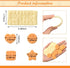 20Pcs 5 Fake Cookies, Styles Artificial Biscuits Simulation Realistic Dessert Crackers Food for Home Kitchen Shop