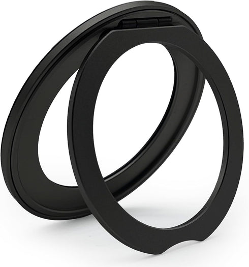 TENOC Magnetic Phone Kickstand Rotatable Sticky Metal Matte Ring Holder for Cell Phone
